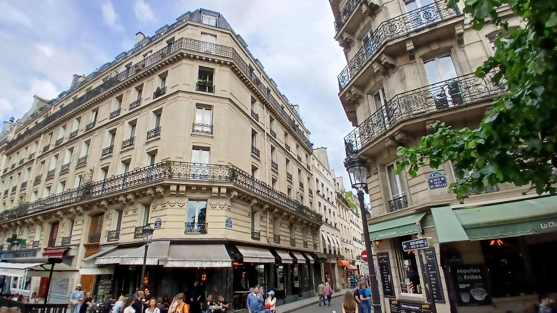 Appartement De Charme Sur L'Ile Saint-Louis - Elegance & Authenticite Au Coeur De Paris 0*,  Frankrike